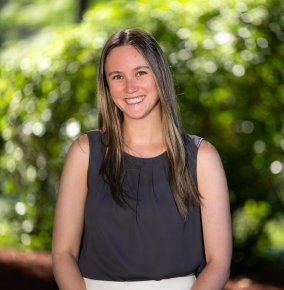 An outdoor portrait photograph of Ashley Arroyo. 