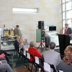 Eric Evans, distinguished alumnus speaker and Director of the MIT Lincoln Laboratory, said ESL is a special place for him because it’s where he “grew up” as an engineer.