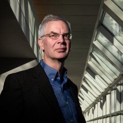 Brian Telfer was presented with the IEEE Region 1 Technological Innovation Award for his significant contributions to technologies that protect national security. Photo: Glen Cooper