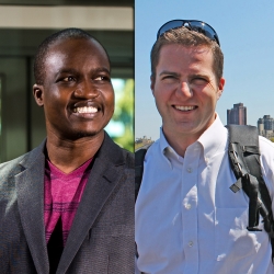 Raoul Ouedraogo and Michael Owen