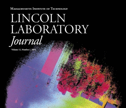 Lincoln Laboratory Journal #15 Issue 1 Cover - Image of Lidar