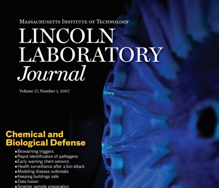 Lincoln Laboratory Journal #17 Issue 1 Cover