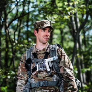 The COBRA sensor is more portable and cost-effective than existing indirect calorimetry sensors. It includes a chest harness and bite grip that enable hands-free use of the system during exercise and training.