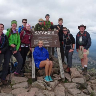 When not pursuing STEM activities, Venture Crew 1775 enjoys monthly outdoor activities, like hiking Mount Katahdin. 