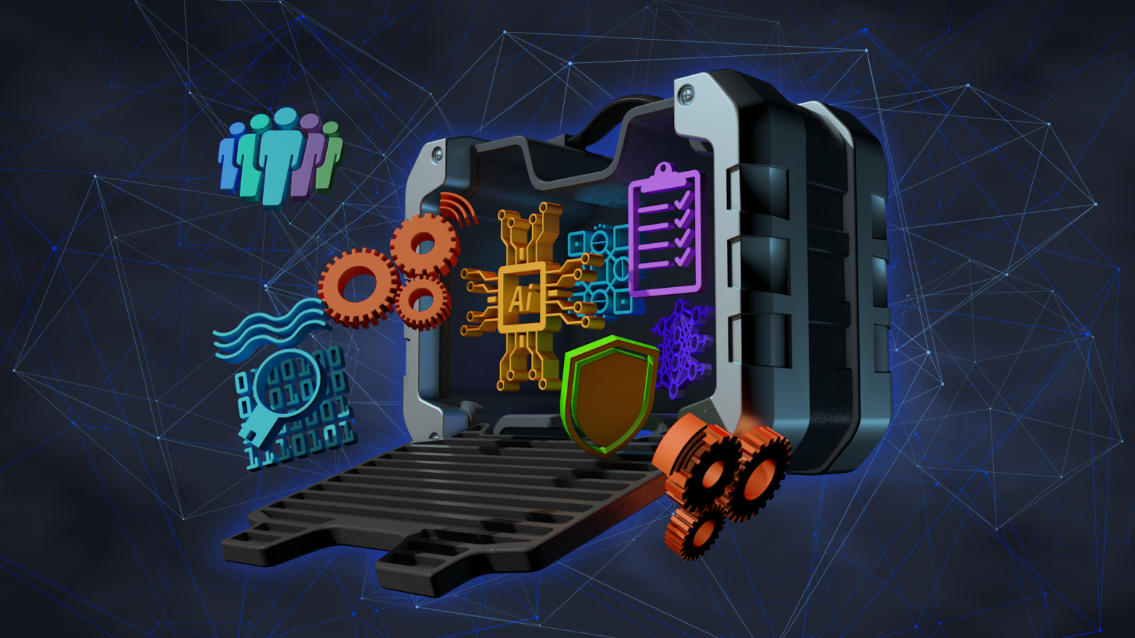 Responsible AI Toolbox art concept 