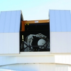 An image of the telescope of the SST