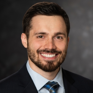 Formal portrait of Jeffrey Arena.