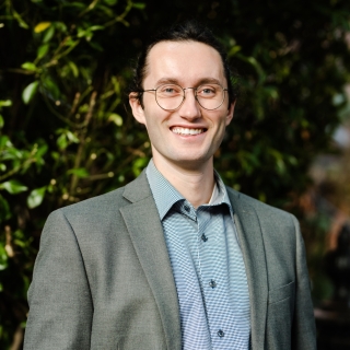 Formal portrait of Keegan Quigley