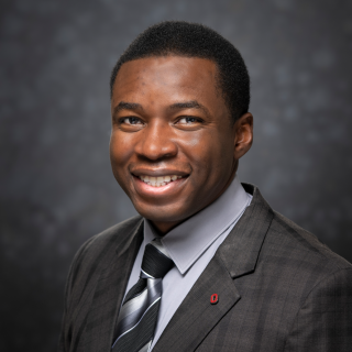 Formal portrait of Idahosa Osaretin